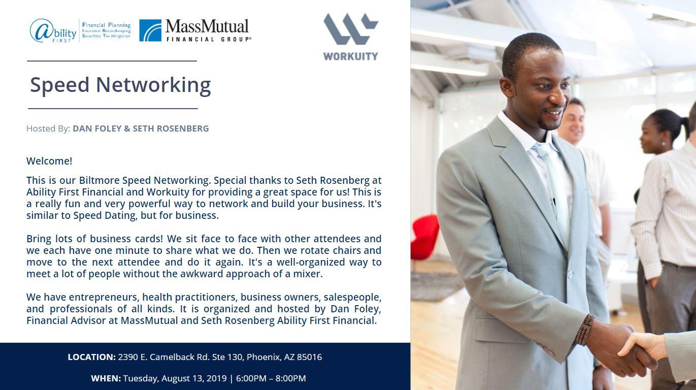Speed Networking Workuity