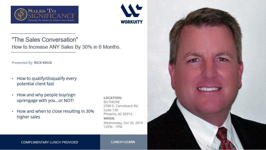 “The Sales Conversation”: How to Increase ANY Sales by 30% in 6 Months