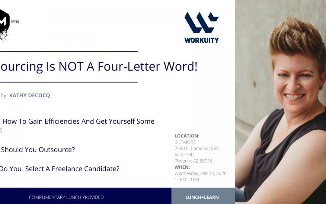 Outsourcing Is Not A Four-Letter Word!