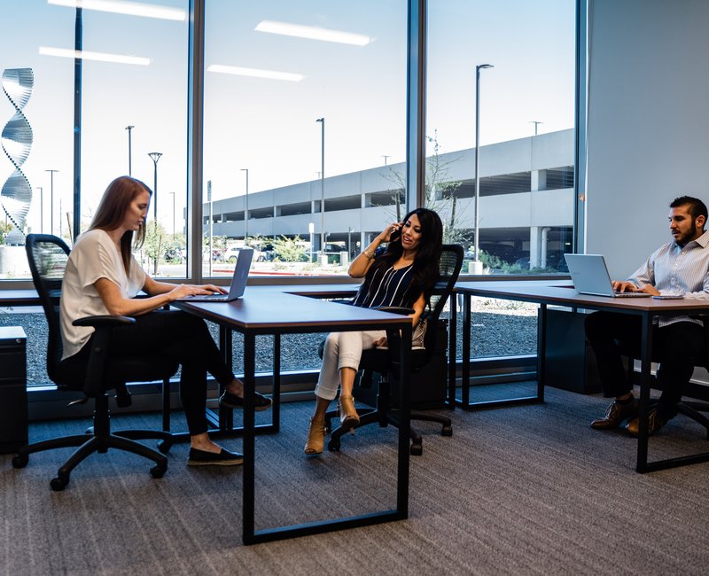 Workuity coworking and private office team workspace