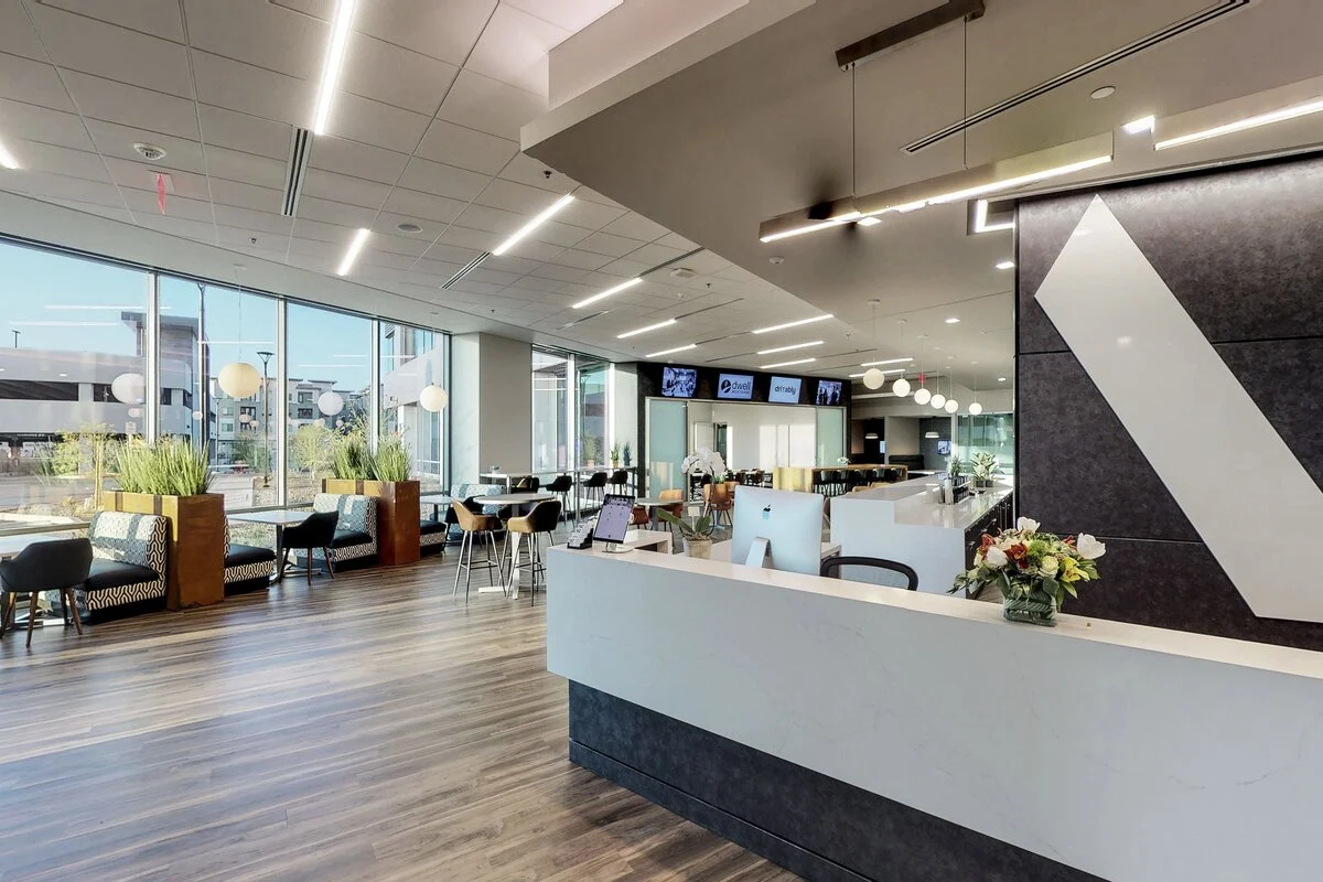 Workuity | Private Offices in Chandler, AZ | Workuity The client-ready lobby at Workuity Chandler